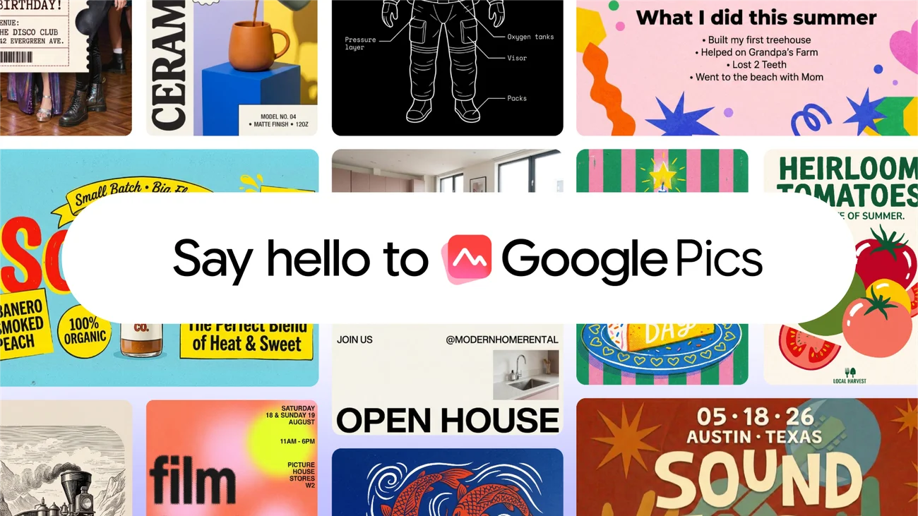 Google Pics installe la retouche image dans Docs et Slides
