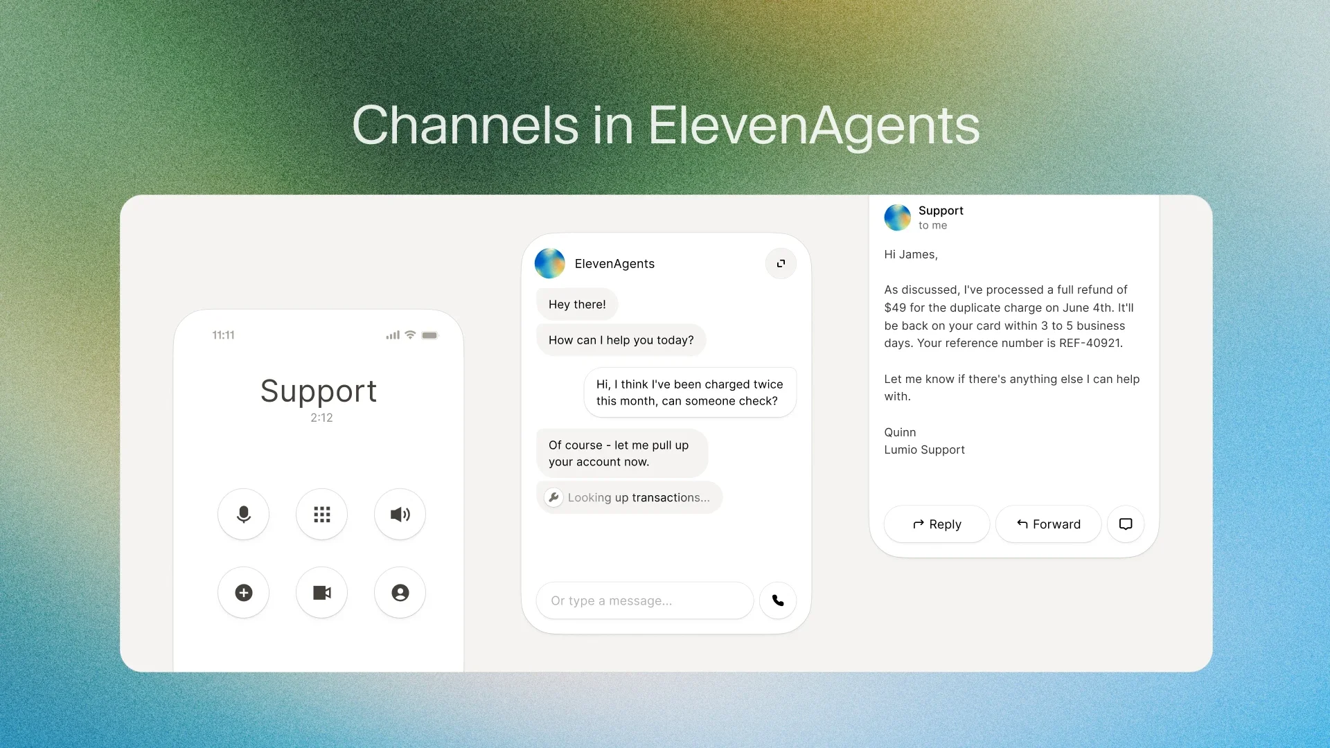 ElevenAgents ajoute SMS et Telegram : un service client, pas un outil créatif