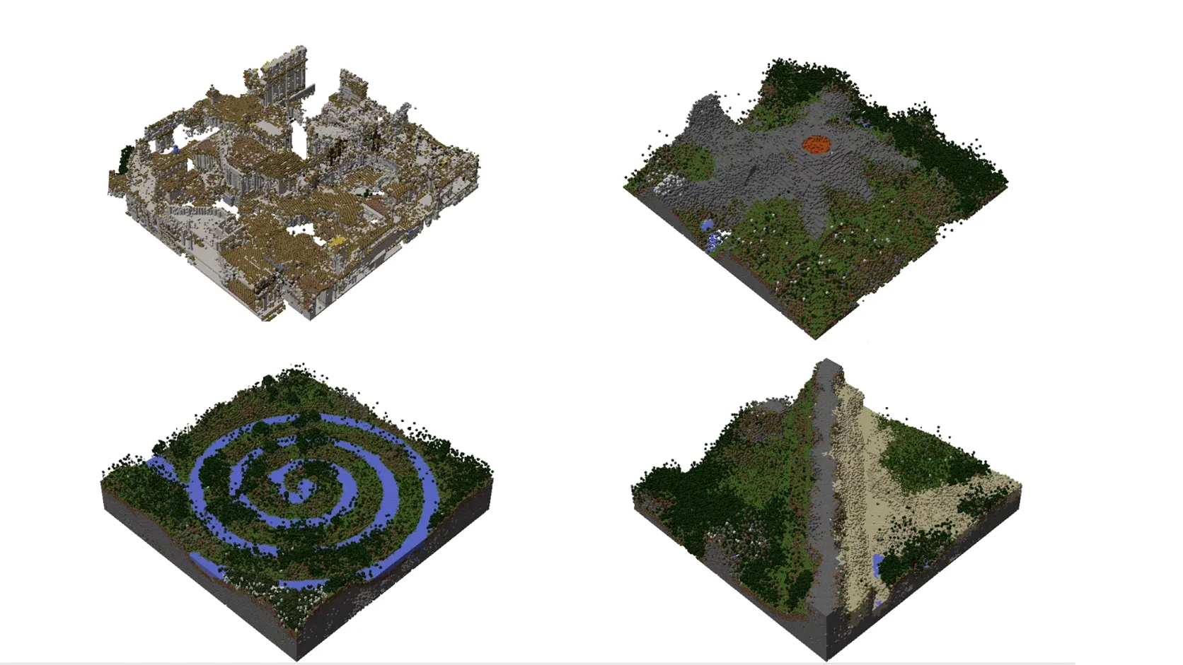 Minecraft comme langage de tokens : une brique de recherche, pas un outil de studio