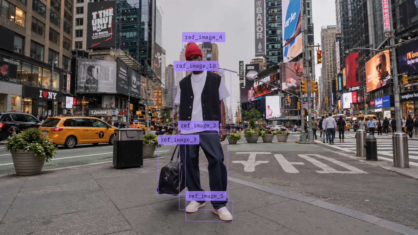 FLUX 3 Image fige le cadre et retouche une zone à la fois en 4K natif